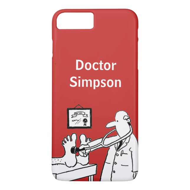 Funda De Case-Mate Para iPhone Personalizado de temas de médica (Reverso)