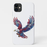 Personalizado de un águila, concepto del 4 de juli