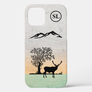 Funda Para iPhone 12 Personalizado Deer Silhouette Apple iPhone 12 Fund