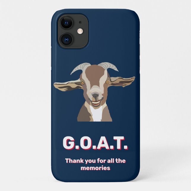 Funda De Case-Mate Para iPhone Personalizado Deportivo Azul de la Marina Foto G.O (Reverso)