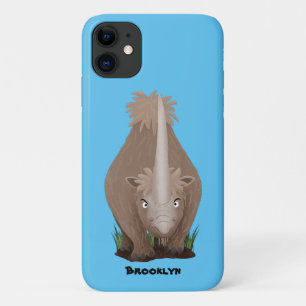 Funda Para iPhone 11 Personalizado elasmotherium rinoceronte