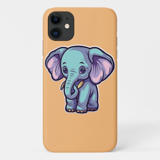 FUNDA DE Case-Mate PARA iPhone PERSONALIZADO ELEPHANT (Reverso)