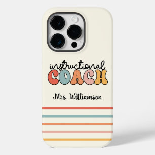 Funda Para iPhone 14 Pro De Case-Mate Personalizado Entrenador de Educación Retro