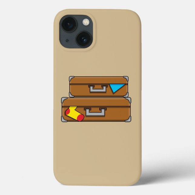 Funda De Case-Mate Para iPhone Personalizado Equipaje (Reverso)
