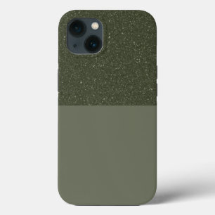 Funda Para iPhone 13 Personalizado Especkled Moss Green iPhone 13 Funda