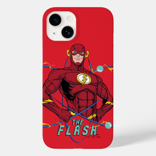 Funda De Case-Mate Para iPhone Personalizado Flash Atomic Graphic (Reverso )