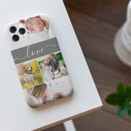 Funda Para iPhone 13 Mini Personalizado Foto de mamá Recuerdos guión de amor