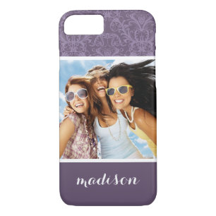 Funda Para iPhone 8/7 Personalizado Foto y nombre Papel de pared de colo