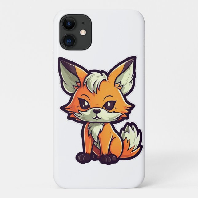 FUNDA DE Case-Mate PARA iPhone PERSONALIZADO FOX (Reverso)