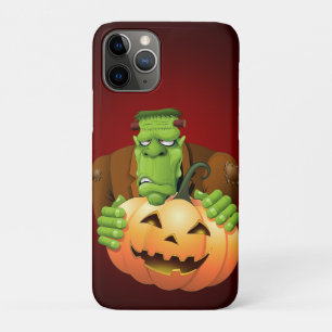 Funda Para iPhone 11 Pro Personalizado Frankenstein con Calabaza