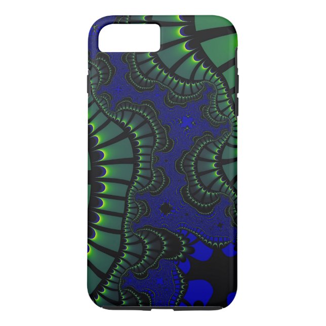 Funda De Case-Mate Para iPhone Personalizado Funda Green Blue Remix para iPhone 8 (Reverso)