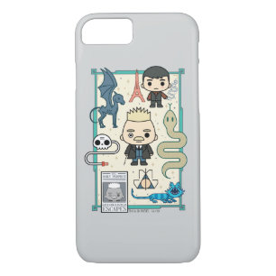 Funda Para iPhone 8/7 Personalizado GELLERT GRINDELWALD™ y Barebone