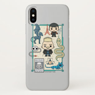 Funda Para iPhone X Personalizado GELLERT GRINDELWALD™ y Barebone