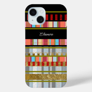 Funda Para iPhone 15 Personalizado Guay Modern Stripes