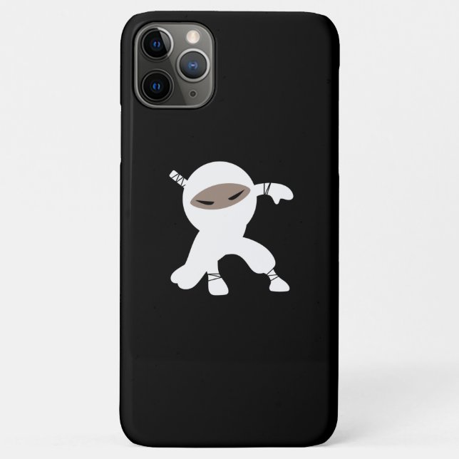 Funda De Case-Mate Para iPhone Personalizado guerrero de Ninja (Reverso)