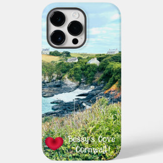 Funda Para iPhone 14 Pro Max De Case-Mate Personalizado Heart Bessys Cove Penzance Cornwall