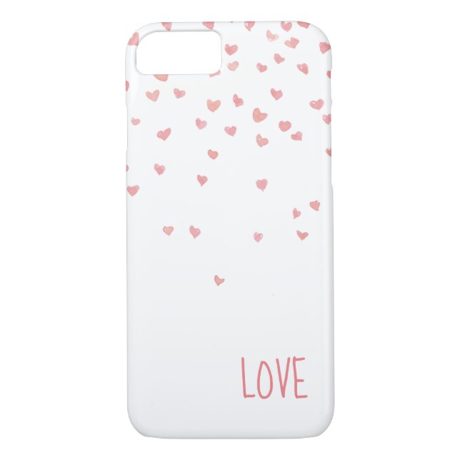 Funda De Case-Mate Para iPhone Personalizado Heart Design (Reverso)
