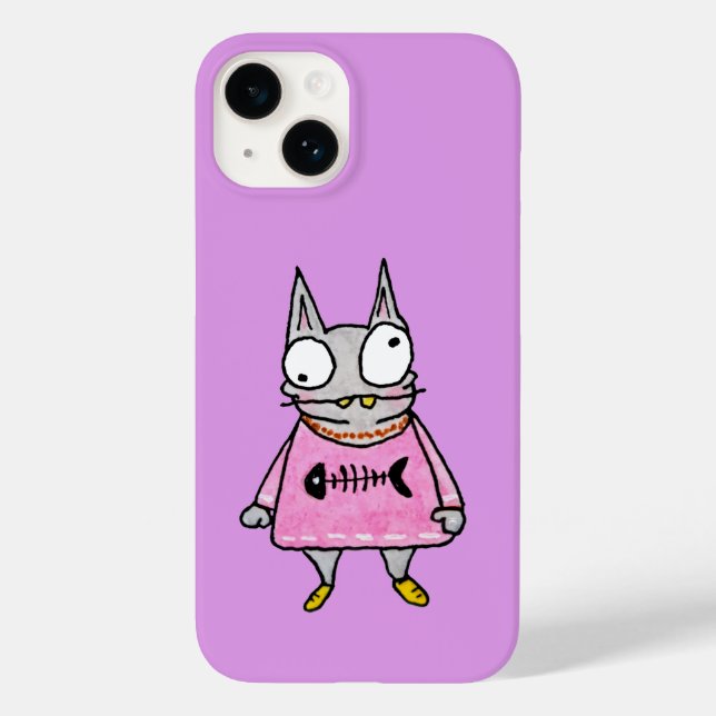 Funda De Case-Mate Para iPhone Personalizado Kitten (Reverso )