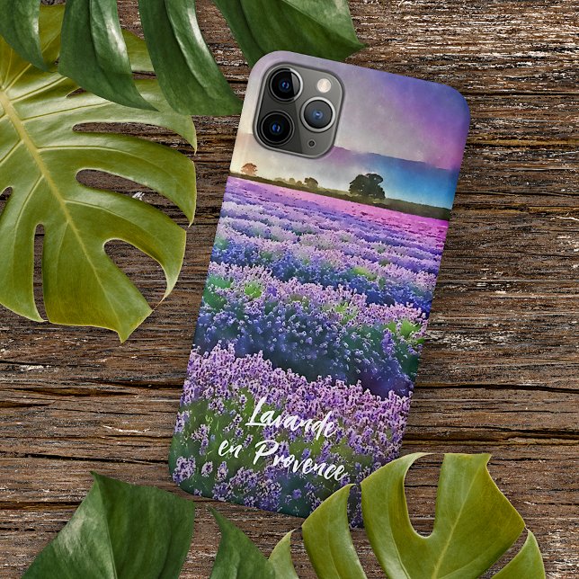 Funda De Case-Mate Para iPhone Personalizado Lavande Provence Francia Sunset Wate (Subido por el creador)