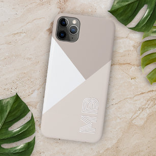 Funda Para iPhone 11 Pro Max Personalizado Marfil Neutral Beige Taupe Brown Nat