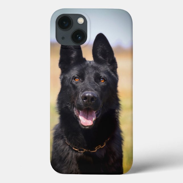 Funda De Case-Mate Para iPhone Personalizado Mascota Dog Photo German Shepherd (Reverso)