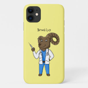 Funda Para iPhone 11 Personalizado médica ilustracion de ovino de Bigho
