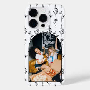 Funda Para iPhone 14 Pro De Case-Mate Personalizado mínimo Floral Foto Iphone 14 Funda