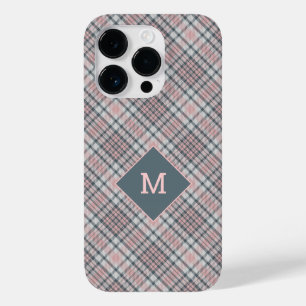 Funda Para iPhone 14 Pro De Case-Mate Personalizado Monograma Tapado / Patrón Tartán