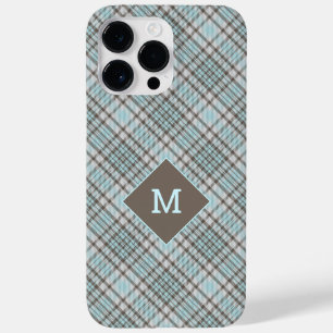 Funda Para iPhone 14 Pro Max De Case-Mate Personalizado Monograma Tapado / Patrón Tartán
