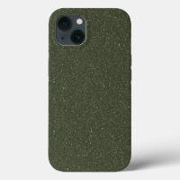 Personalizado Moss Green Texture iPhone 13 Funda