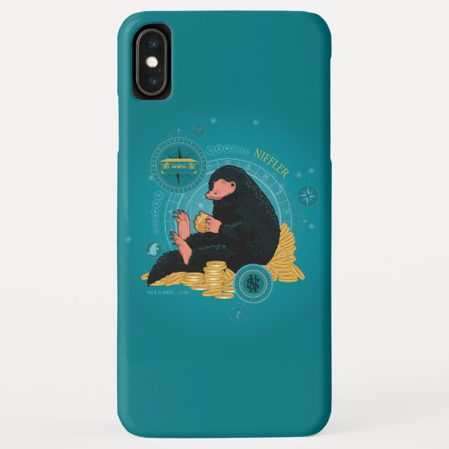 Funda De Case-Mate Para iPhone Personalizado NIFFLER™ Con Monedas De Oro (Reverso)