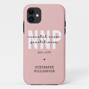 Funda Para iPhone 11 Personalizado NNP Enfermera neonatal Profesional