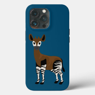 Funda Para iPhone 13 Pro Personalizado Okapi, animal Majestic Okapi, amante