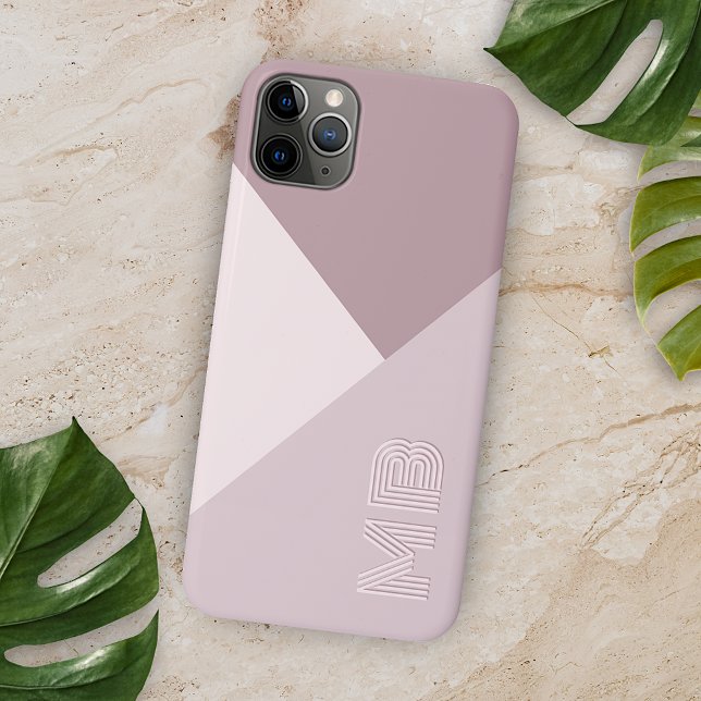 Funda De Case-Mate Para iPhone Personalizado Pastel ligero Rosa polvoriento Mauve (Subido por el creador)