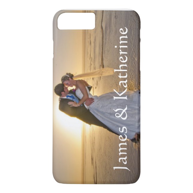 Funda De Case-Mate Para iPhone Personalizado personalizado de su propia foto (Reverso)