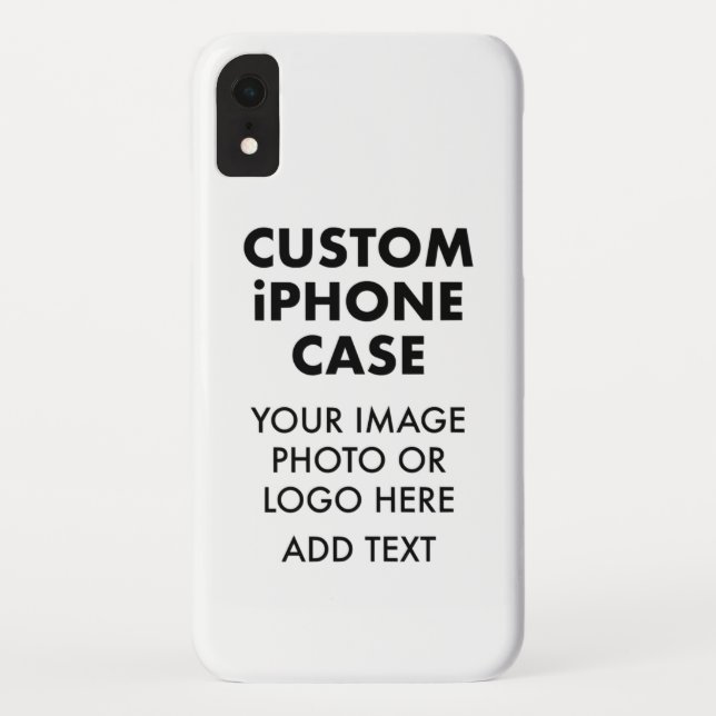 Funda De Case-Mate Para iPhone Personalizado Personalizado iPHONE XR APENAS ALLÍ  (Reverso)