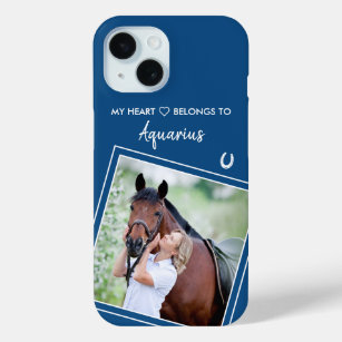 Funda Para iPhone 15 Personalizado Photo Equine Horse