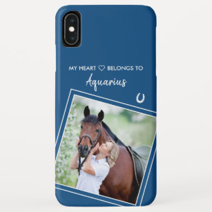 Funda Para iPhone XS Max Personalizado Photo Equine Horse