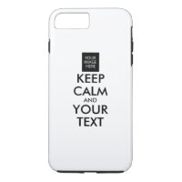 Personalizado por completo MANTENER CALMA Y TU TEX