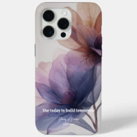 Personalizado Radiant Petals iPhone 15 Pro Max Cas
