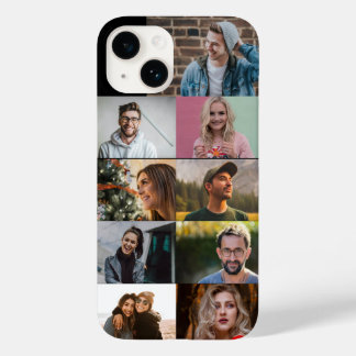 Funda Para iPhone 14 De Case-Mate Personalizado simple 9 Collage de fotos moderno pe
