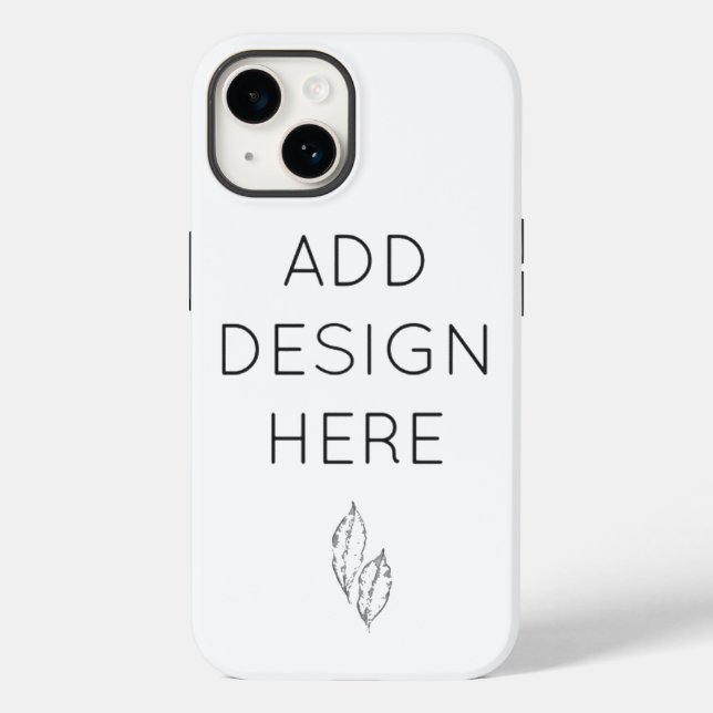 Funda De Case-Mate Para iPhone Personalizado Su propia imagen o diseño (Reverso )