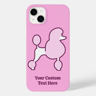 Funda Para iPhone 14 Plus De Case-Mate Personalizado Texto Pink Poodle