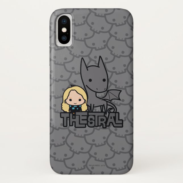 Funda De Case-Mate Para iPhone Personalizado Thestral and Luna Character Art (Reverso)