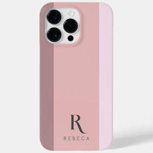 Funda Para iPhone 14 Pro Max De Case-Mate Personalizado Tres Bloques De Color Rosa Polvo Pas
