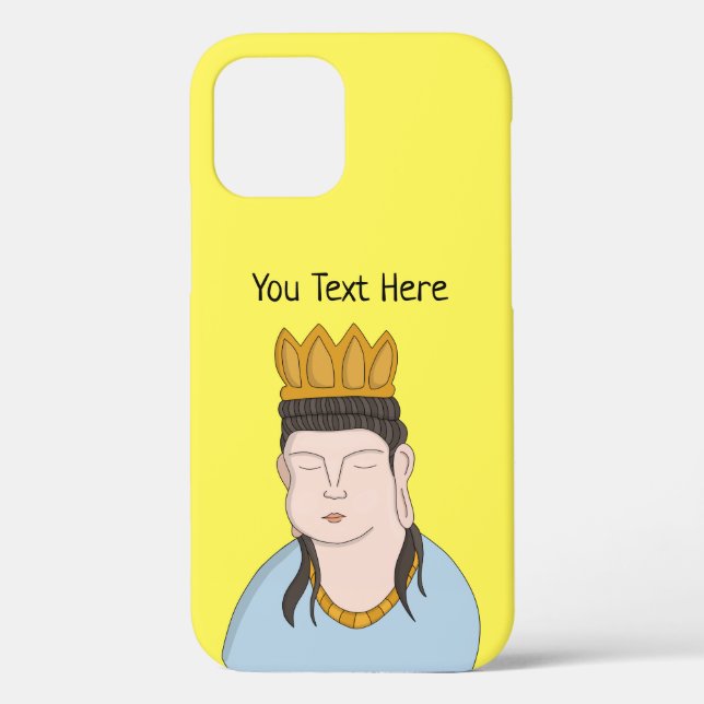 Funda De Case-Mate Para iPhone Personalizado tu Buda de texto (Reverso )
