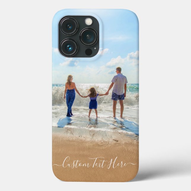 Funda De Case-Mate Para iPhone Personalizado Tu foto iPhone Case Gift con nombre  (Reverso )