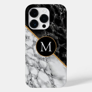 Funda Para iPhone 14 Pro De Case-Mate Personalizado Tu Letra iPhone Case Marble Design