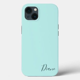 Funda Para iPhone 13 Personalizado Turquoise