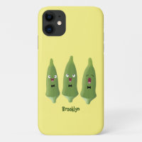 Personalizado vegetal de okra cantante